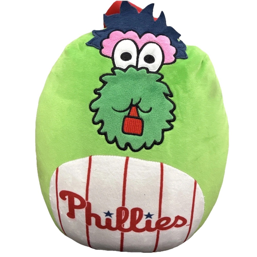 Phillie Phanatic MLB Phillies Official Mascot Plush Pillow New With Tag NWT